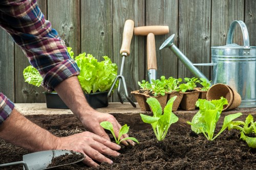 Reviewing a gardening service complaint record